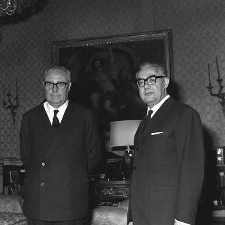 Giovanni Cassandro, giudice della Corte costituzionale: visita di congedo