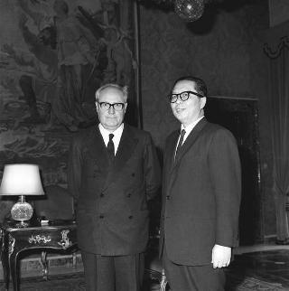 Hsu Shao-Chang, nuovo ambasciatore della Cina: presentazione lettere credenziali
