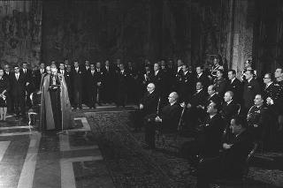 Presentazione degli auguri di Natale e Capodanno al Presidente da parte del Corpo diplomatico