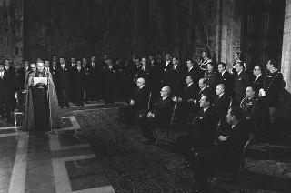 Presentazione degli auguri di Natale e Capodanno al Presidente da parte del Corpo diplomatico