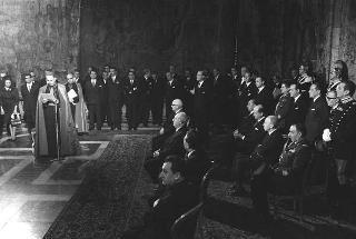 Presentazione degli auguri di Natale e Capodanno al Presidente da parte del Corpo diplomatico
