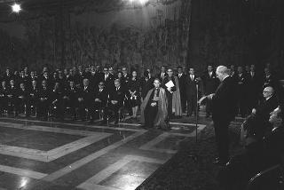 Presentazione degli auguri di Natale e Capodanno al Presidente da parte del Corpo diplomatico