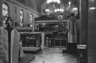 New York, Funerali di Luigi Antonini, Presidente del Consiglio italo-americano del lavoro. Corona del Presidente della Repubblica Giuseppe Saragat.