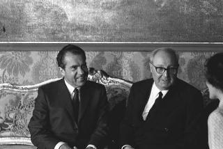 Visita di Stato del Presidente degli Stati Uniti d'America, Richard Nixon (27-28 febbraio 1969)
