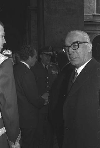 Visita di Stato del Presidente degli Stati Uniti d'America, Richard Nixon (27-28 febbraio 1969)