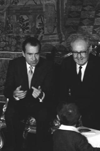 Visita di Stato del Presidente degli Stati Uniti d'America, Richard Nixon (27-28 febbraio 1969)