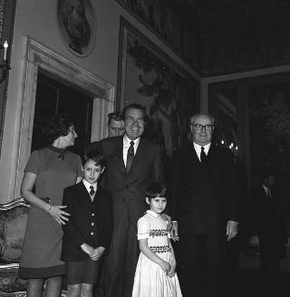 Visita di Stato del Presidente degli Stati Uniti d'America, Richard Nixon (27-28 febbraio 1969)