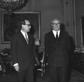 Presidente di Sezione del Consiglio di Stato Giuseppe Potenza, Presidente della Croce Rossa Italiana: visita di congedo