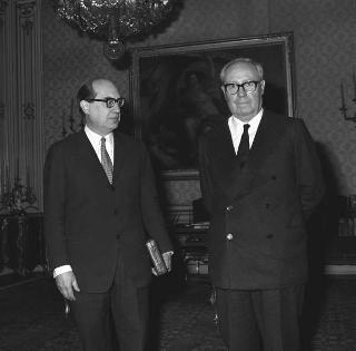 Presidente di Sezione del Consiglio di Stato Giuseppe Potenza, Presidente della Croce Rossa Italiana: visita di congedo