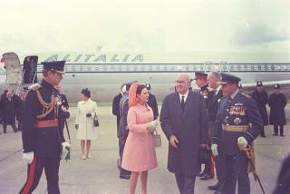 Il Presidente della Repubblica Giuseppe Saragat in visita di Stato in Gran Bretagna (22 - 30 aprile 1969)