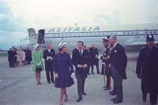 Il Presidente della Repubblica Giuseppe Saragat in visita di Stato in Gran Bretagna (22 - 30 aprile 1969)