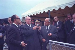 Il Presidente della Repubblica Giuseppe Saragat in visita di Stato in Gran Bretagna (22 - 30 aprile 1969)