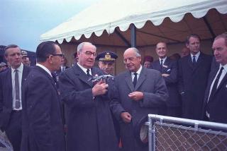 Il Presidente della Repubblica Giuseppe Saragat in visita di Stato in Gran Bretagna (22 - 30 aprile 1969)