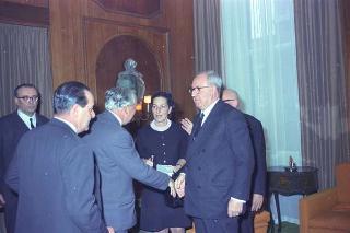Il Presidente della Repubblica Giuseppe Saragat in visita di Stato in Gran Bretagna (22 - 30 aprile 1969)