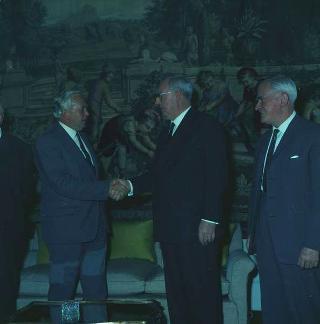 Il Presidente della Repubblica Giuseppe Saragat in visita di Stato in Gran Bretagna (22 - 30 aprile 1969)