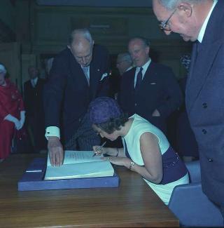 Il Presidente della Repubblica Giuseppe Saragat in visita di Stato in Gran Bretagna (22 - 30 aprile 1969)