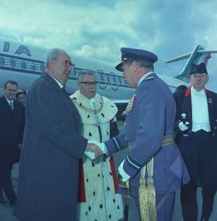Il Presidente della Repubblica Giuseppe Saragat in visita di Stato in Gran Bretagna (22 - 30 aprile 1969)