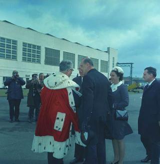 Il Presidente della Repubblica Giuseppe Saragat in visita di Stato in Gran Bretagna (22 - 30 aprile 1969)