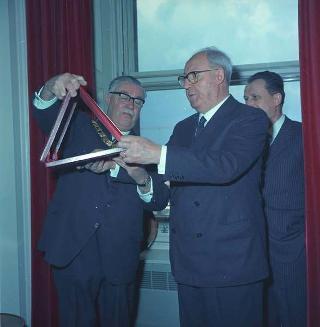 Il Presidente della Repubblica Giuseppe Saragat in visita di Stato in Gran Bretagna (22 - 30 aprile 1969)