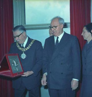 Il Presidente della Repubblica Giuseppe Saragat in visita di Stato in Gran Bretagna (22 - 30 aprile 1969)