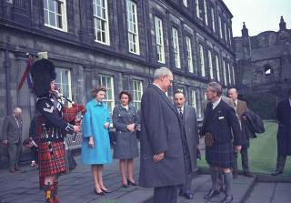Il Presidente della Repubblica Giuseppe Saragat in visita di Stato in Gran Bretagna (22 - 30 aprile 1969)
