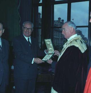 Il Presidente della Repubblica Giuseppe Saragat in visita di Stato in Gran Bretagna (22 - 30 aprile 1969)