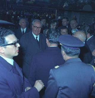 Il Presidente della Repubblica Giuseppe Saragat in visita di Stato in Gran Bretagna (22 - 30 aprile 1969)