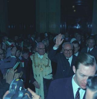 Il Presidente della Repubblica Giuseppe Saragat in visita di Stato in Gran Bretagna (22 - 30 aprile 1969)