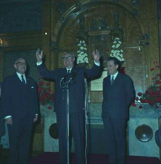 Il Presidente della Repubblica Giuseppe Saragat in visita di Stato in Gran Bretagna (22 - 30 aprile 1969)