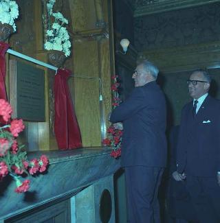 Il Presidente della Repubblica Giuseppe Saragat in visita di Stato in Gran Bretagna (22 - 30 aprile 1969)