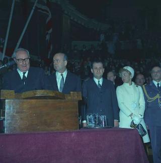 Il Presidente della Repubblica Giuseppe Saragat in visita di Stato in Gran Bretagna (22 - 30 aprile 1969)