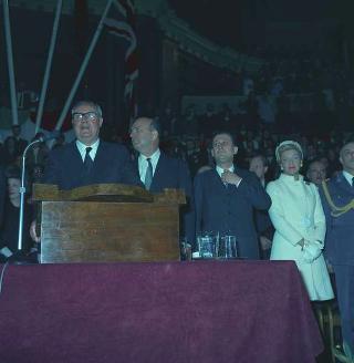 Il Presidente della Repubblica Giuseppe Saragat in visita di Stato in Gran Bretagna (22 - 30 aprile 1969)