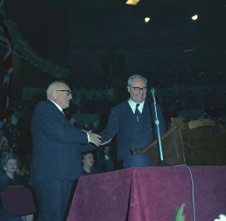 Il Presidente della Repubblica Giuseppe Saragat in visita di Stato in Gran Bretagna (22 - 30 aprile 1969)