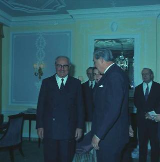 Il Presidente della Repubblica Giuseppe Saragat in visita di Stato in Gran Bretagna (22 - 30 aprile 1969)