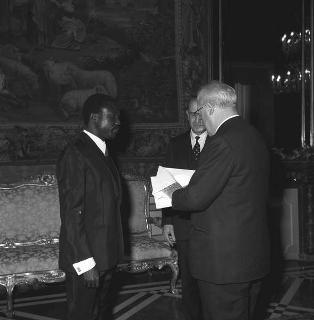 Philibert Bongo, nuovo ambasciatore della Repubblica del Gabon: presentazione lettere credenziali