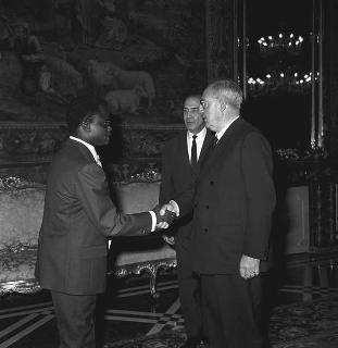 Gustave Ondziel Onna, nuovo ambasciatore della Repubblica del Congo Brazzaville: presentazione lettere credenziali