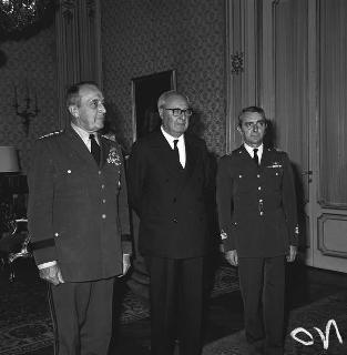 Gen. Lyman L. Lemnitzer, Comandante in Capo delle Forze Alleate in Europa: visita di congedo