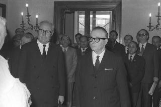 Ricevimento offerto dal Presidente della Repubblica Giuseppe Saragat in occasione dell'anniversario della Fondazione della Repubblica