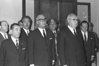 Ricevimento offerto dal Presidente della Repubblica Giuseppe Saragat in occasione dell'anniversario della Fondazione della Repubblica