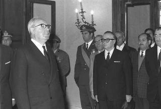 Ricevimento offerto dal Presidente della Repubblica Giuseppe Saragat in occasione dell'anniversario della Fondazione della Repubblica
