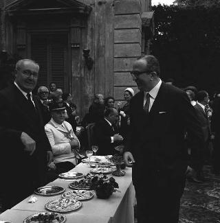 Ricevimento offerto dal Presidente della Repubblica Giuseppe Saragat in occasione dell'anniversario della Fondazione della Repubblica