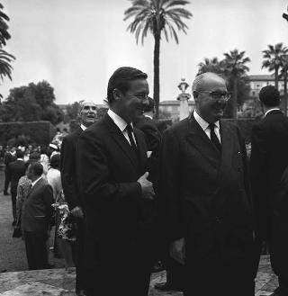 Ricevimento offerto dal Presidente della Repubblica Giuseppe Saragat in occasione dell'anniversario della Fondazione della Repubblica