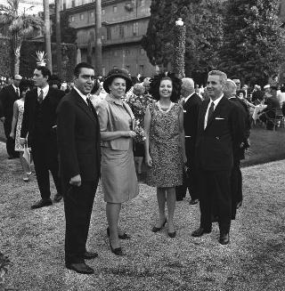 Ricevimento offerto dal Presidente della Repubblica Giuseppe Saragat in occasione dell'anniversario della Fondazione della Repubblica