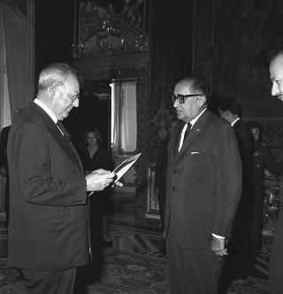 Luis Martinez Miltos, nuovo ambasciatore della Repubblica del Paraguay: presentazione lettere credenziali