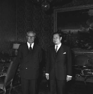 Vladimir Berger, nuovo ambasciatore della Repubblica Socialista Cecoslovacca: presentazione lettere credenziali
