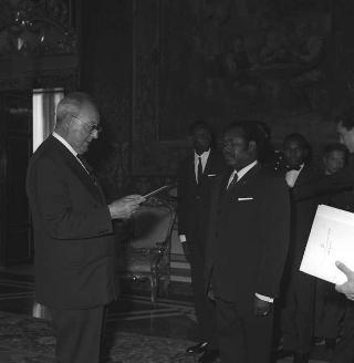 Jean Arthur Bandio, nuovo ambasciatore della Repubblica Centroafricana: presentazione lettere credenziali