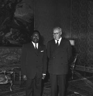 Jean Arthur Bandio, nuovo ambasciatore della Repubblica Centroafricana: presentazione lettere credenziali