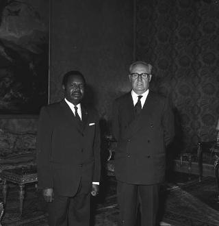 Jean Arthur Bandio, nuovo ambasciatore della Repubblica Centroafricana: presentazione lettere credenziali