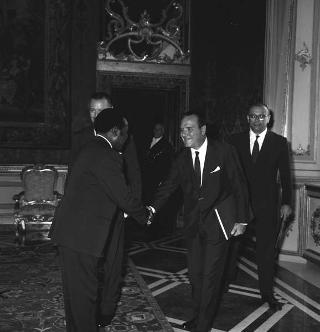 Jean Arthur Bandio, nuovo ambasciatore della Repubblica Centroafricana: presentazione lettere credenziali