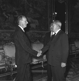 Patrick Francis Hancock, nuovo ambasciatore di Gran Bretagna: presentazione lettere credenziali